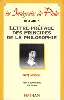 livre lettre - préface des 'principes de la philosophie'