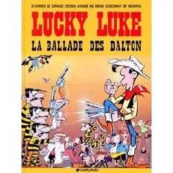 livre lucky luke tome 17 - la ballade des dalton - d'après le film animé par le studio idefix