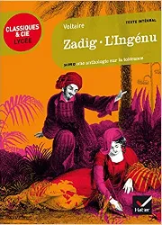 livre zadig, l'ingénu: suivi d'un parcours sur la tolérance