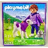 playmobil 70263 paysan / garçon avec veau milka