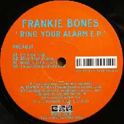 vinyle frankie bones - ring your alarm e.p. (2001)