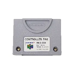 carte memoire nintendo n64 controller pak nus-004