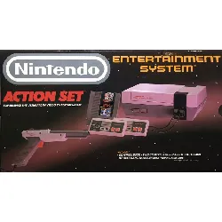 console nintendo entertainment system nes action set