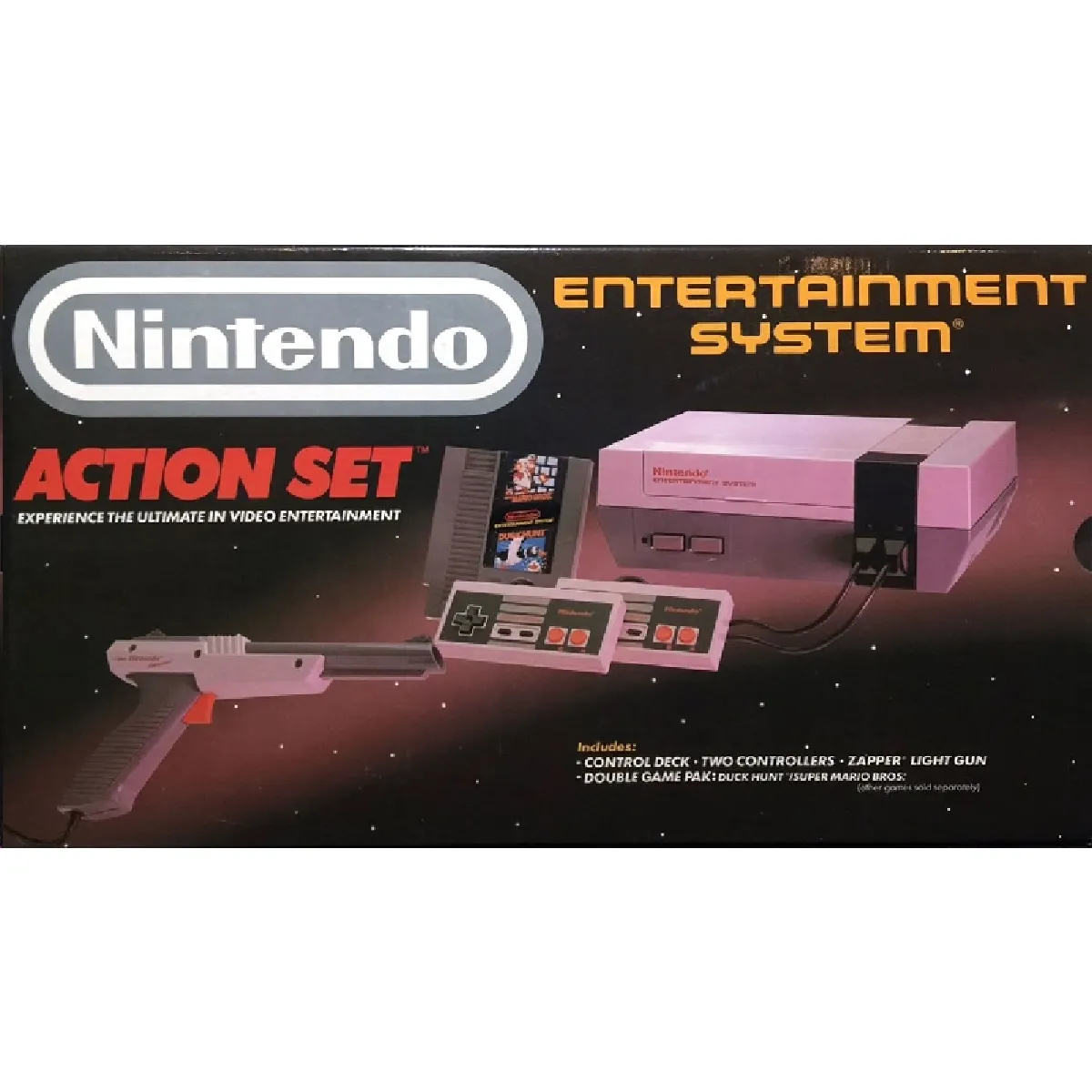 Nintendo NES Action Set Complet - Fonctionne - Bel état