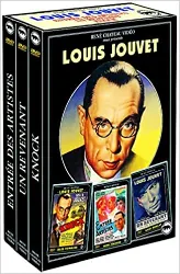 dvd coffret 3 dvd louis jouvet ( knock + entree des artistes + un revenant )