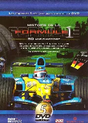 dvd coffret 5 dvd : histoire de la formule 1 : 50 ans d'histoire