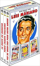 dvd coffret luis mariano : la route du bonheur / paris chante toujours / pas de week end pour notre amour