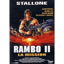 dvd rambo ii (la mission) - edition belge