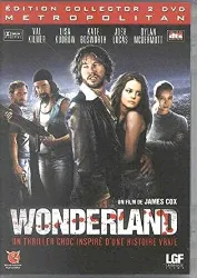 dvd wonderland - édition collector