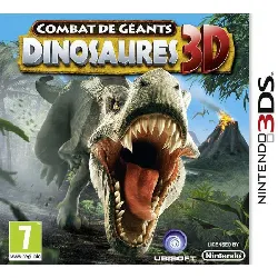jeu 3ds combat de geants dinosaures 3d