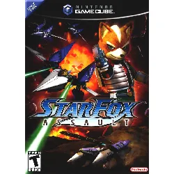 jeu game cube gc starfox assault