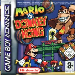 jeu gameboy advance gba mario vs. donkey kong
