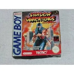 jeu gameboy gb shadow warriors