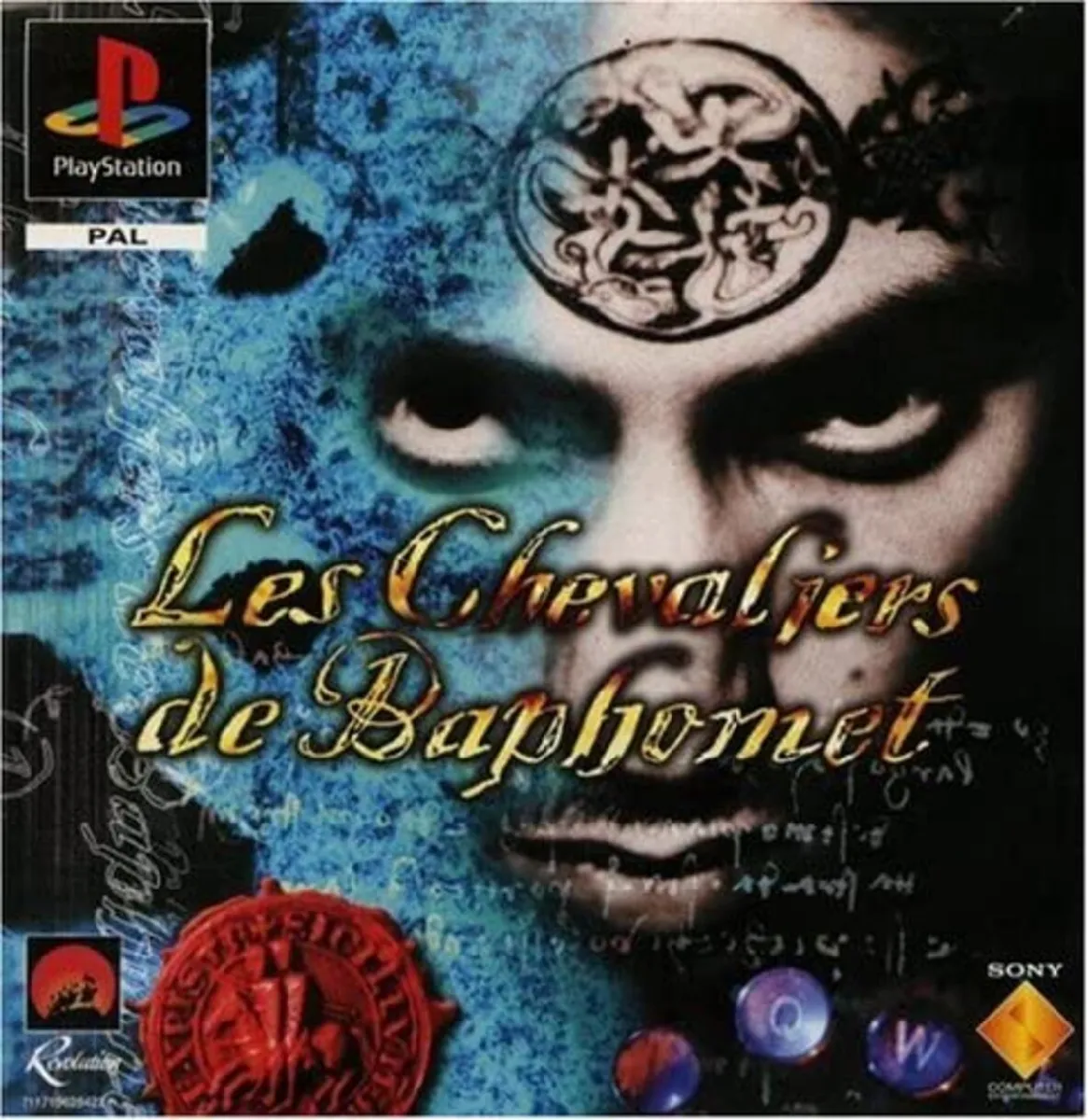 Jeu Les Chevaliers De Baphomet - Version FR Complète - PS1 PlayStation 1 - État Correct
