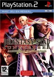 jeu ps2 phantasy star universe: ambition of the illuminus
