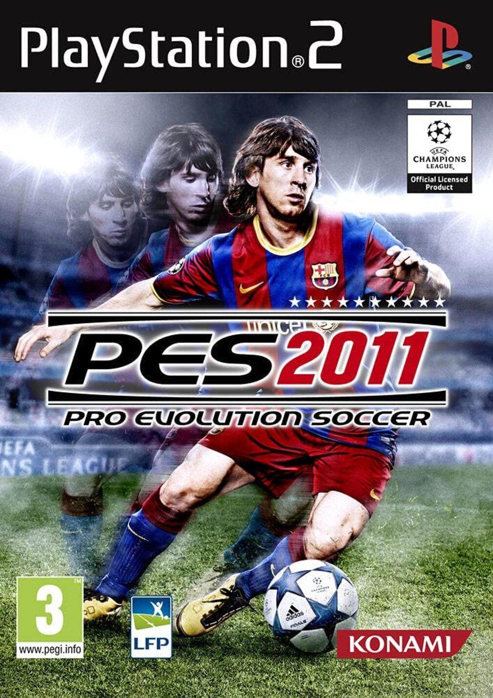 Jeu PS2 Pro evolution Soccer 2011