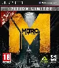 jeu ps3 metro - last night - edition limitée ps3