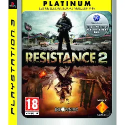 jeu ps3 resistance (edition platinium)