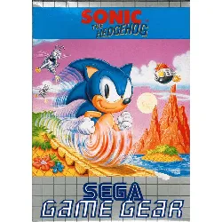 jeu sega game gear gg sonic the hedgehog