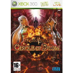 jeu xbox 360 kingdom under fire - circle of doom