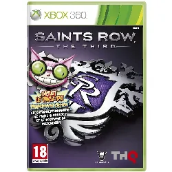 jeu xbox 360 saints row the third (edition professor genki)