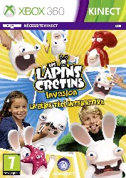 jeu xbox 360 xb360 les lapins cretins invasion la serie tele interactive