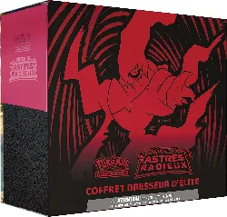 asmodee pokémon eb10 : coffret dresseur d'élite - darkrai