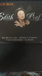 cd edith piaf - 3 box (1998)