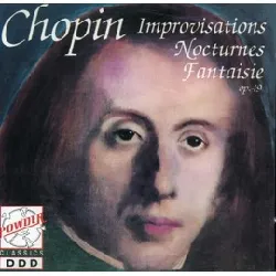 cd frédéric chopin - improvisations / nocturnes / fantaisie op. 49 (1990)