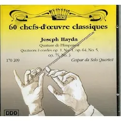 cd joseph haydn - quatuors a cordes (1989)