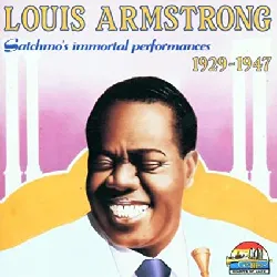 cd louis armstrong - satchmo's immortal performances 1929 - 1947 (1990)