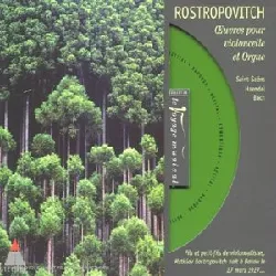 cd oeuvres pour violoncelle & orgue