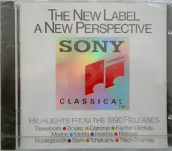 cd sony classical - the new label a new perspective - highlights from the 1990 releases (1990)