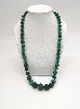 collier avec perles de malachite