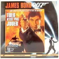 dvd laserdisc 0007 james bond - tuer n'est pas jouer