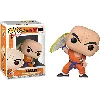 figurine funko! pop -dragon ball z - krilin with destructo disc - 10cm - 706