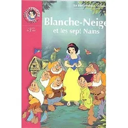 livre blanche - neige et les sept nains