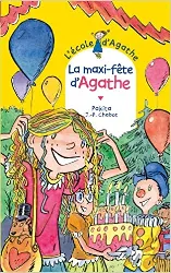 livre l'ecole d'agathe tome 62 - la maxi - fête d'agathe