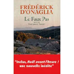 livre le faux pas suivi de noël avant l'heure