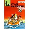 livre les 4 as et l'île du robinson