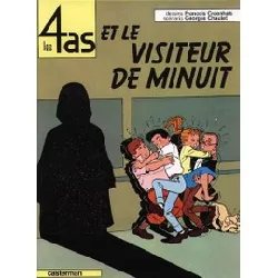 livre les 4 as et le visiteur de minuit