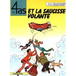 livre les 4 as - la saucisse volante