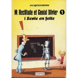 livre m.rectitude et génial olivier - tome 1