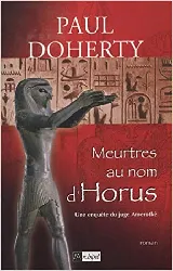 livre meurtres au nom d'horus