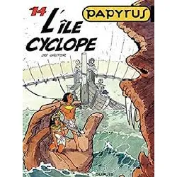 livre papyrus, le labyrinthe ; l'ile cyclope (album double)