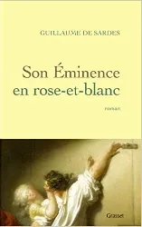 livre son eminence en rose - et - blanc