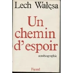 livre un chemin d'espoir