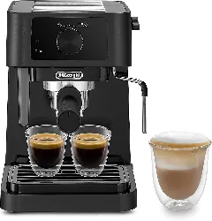 machine à café delonghi stilosa ec230.bk, machine à expresso à pompe barista traditionnelle, expresso et cappuccino, noir