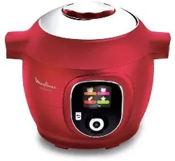 moulinex multicuiseur intelligent cookeo+ 6l 6 modes de cuisson 150 recettes préprogrammées jusqu'à 6 personnes rouge ce851500