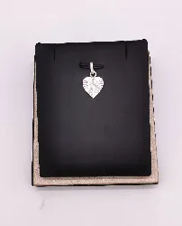 pendentif argent coeur avec motifs lignes argent autre 1,31g